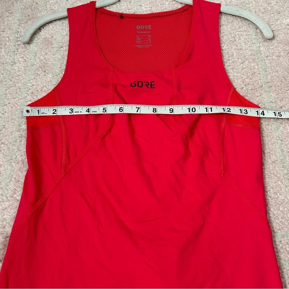 Gore Wear R 3W Running Cycling Singlet Tank Top Size XS Watermelon - Picture 4 of 11